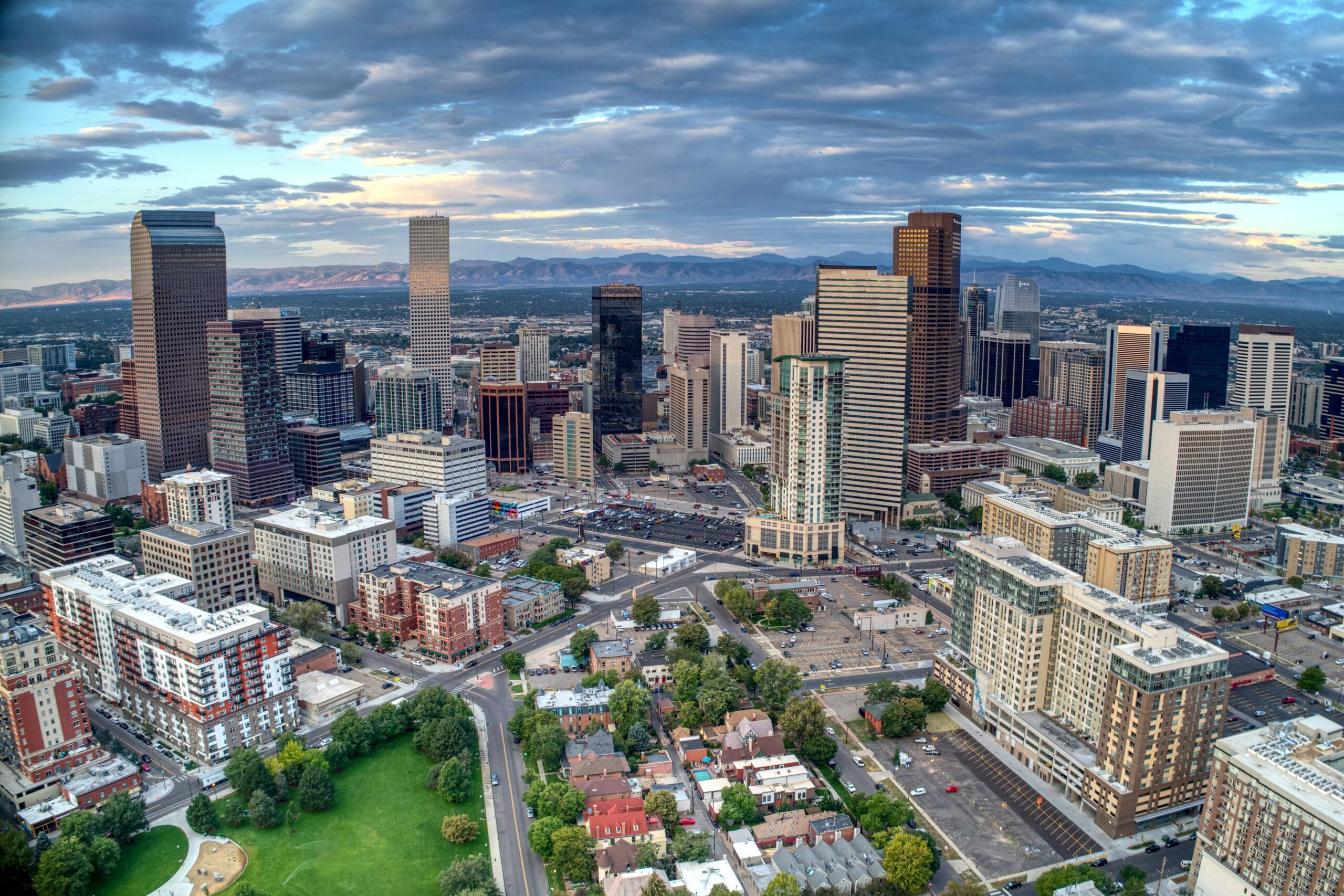 Denver City Skyline