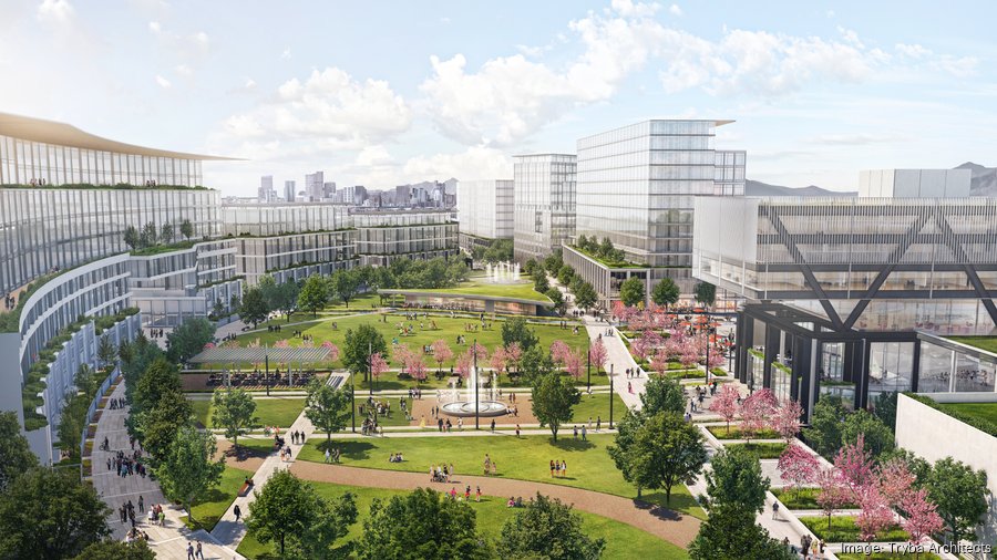 An early rendering of Fox Park in Denver